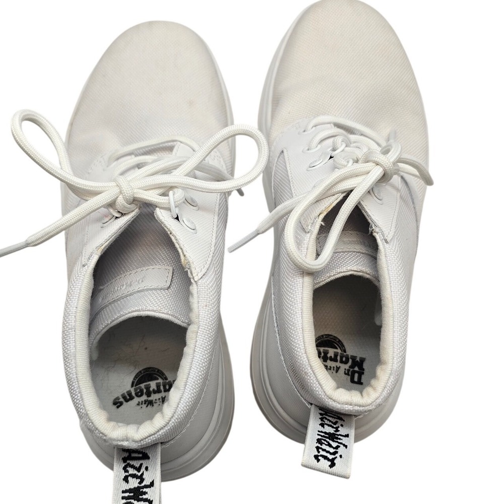 Dr. Martens Bonny W Tech Nylon Canvas Chukka Boots White Womens 8 Gorpcore - Picture 9 of 13